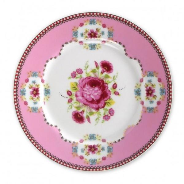 Pip Pembe Pasta Tabağı 17 Cm
