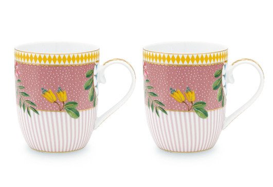 La Majorelle İkili Küçük Mug Seti 145 Ml., Pembe