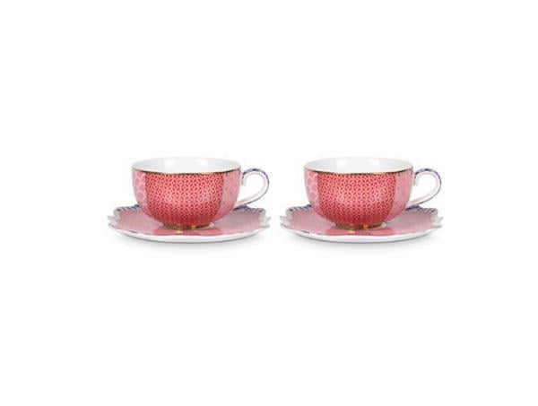 Royal 2li Pembe Türk Kahvesi / Espresso Fincanı